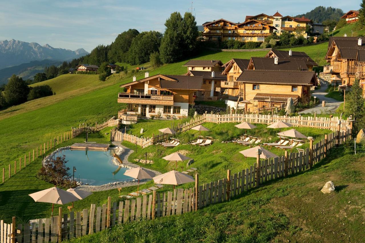 Chaletdorf Bergherz Sankt Johann im Pongau Exterior foto
